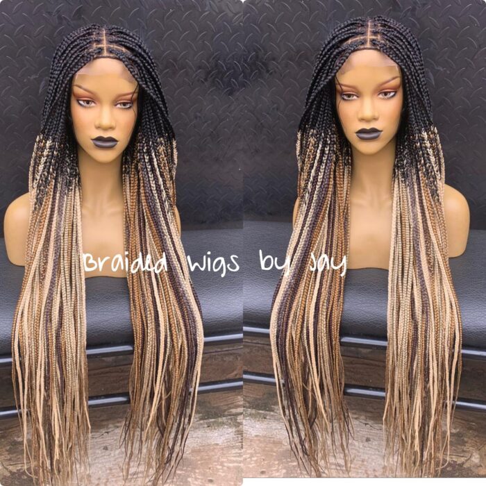 Knotless Royalty Braids Wig - BraidedWigsbyJay