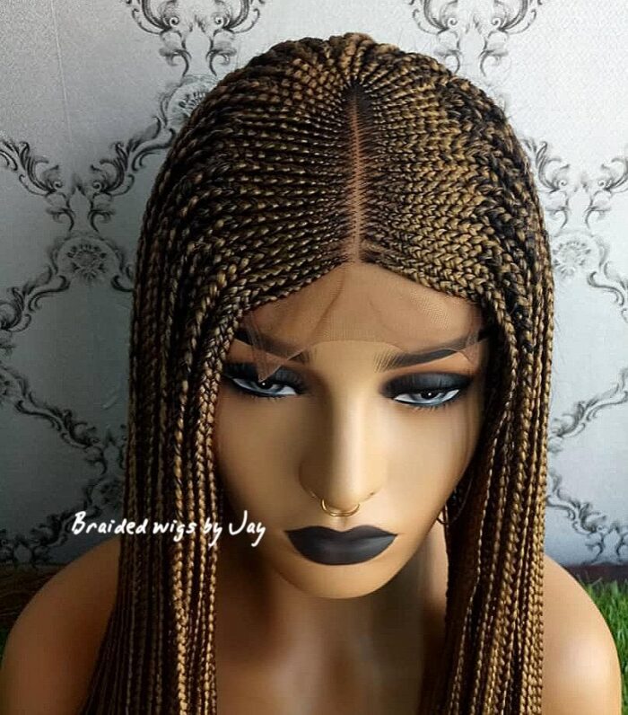 Mayowa Braids Wig - BraidedWigsbyJay