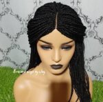 Nara Braids Wig (Black) - BraidedWigsbyJay