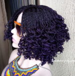 Talia Braided wig (dark purple) - BraidedWigsbyJay