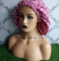 Jay6 African Print Satin Bonnet - BraidedWigsbyJay