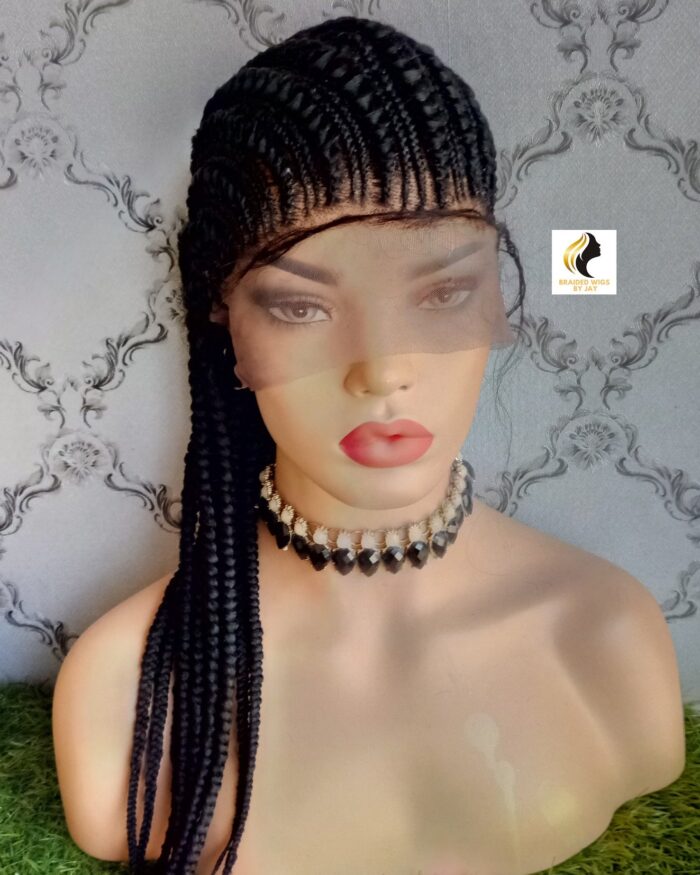 Slay back Braids Wig - BraidedWigsbyJay