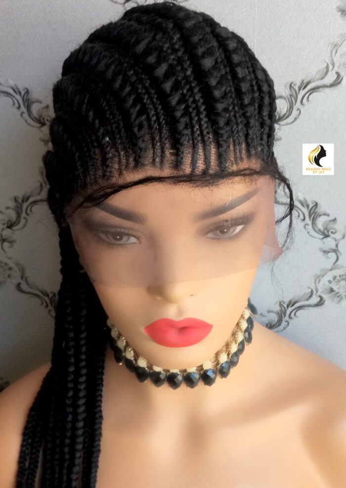 Slay back Braids Wig - BraidedWigsbyJay