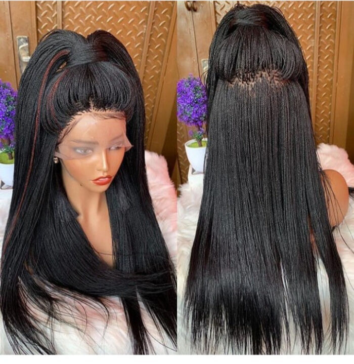 Allure Braided Wig (full lace wig,) Tiny twist - BraidedWigsbyJay