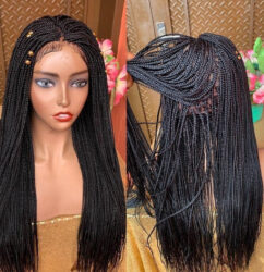 Bella Box braided wig (360 lace wig) - BraidedWigsbyJay