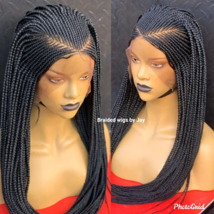 Vee Braided Wig - BraidedWigsbyJay