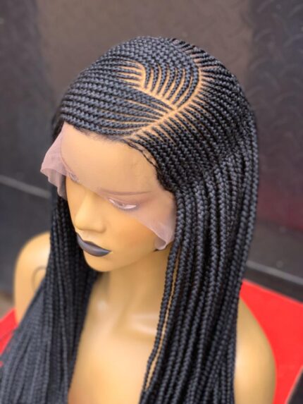 C cut Braids Wig - BraidedWigsbyJay