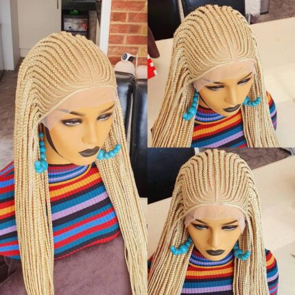 Fenty Braids Wig ( with colour matching lace) - BraidedWigsbyJay