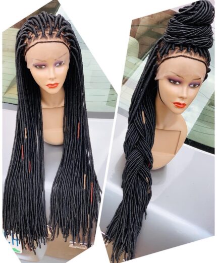 Debby Faux Wool Locs. (Made with Wool) - BraidedWigsbyJay