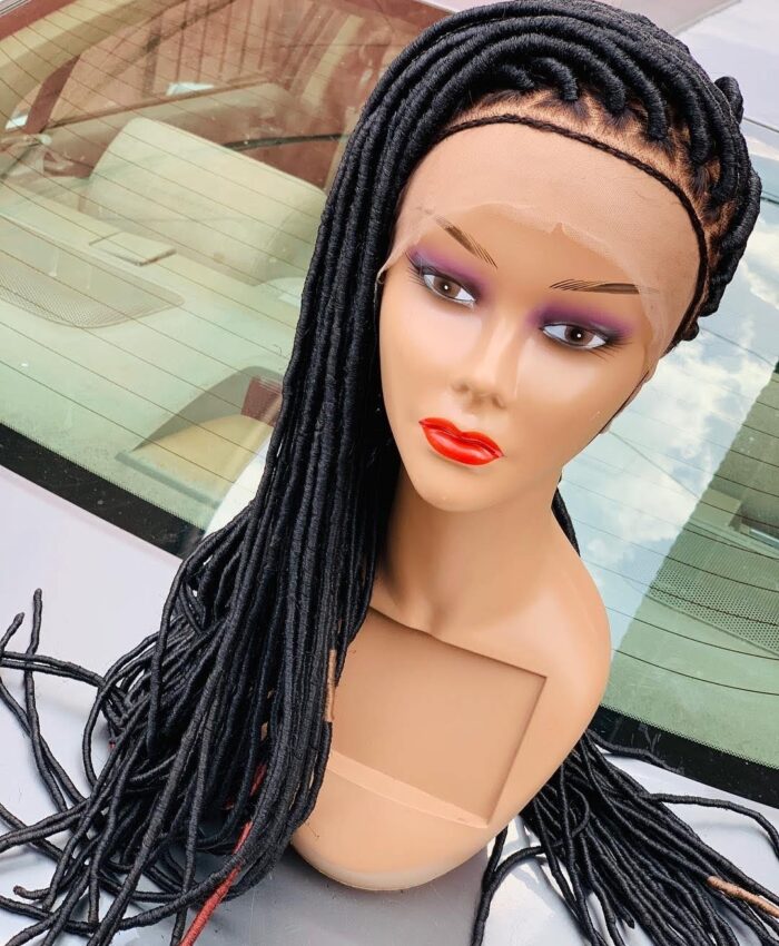 Debby Faux Wool Locs. (Made with Wool) - BraidedWigsbyJay