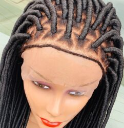 Debby Faux Wool Locs. (Made with Wool) - BraidedWigsbyJay