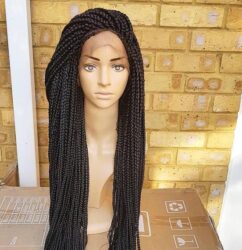 Bella Box braided wig (lace frontal) - BraidedWigsbyJay