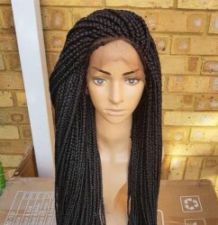 Bella Box braided wig (lace frontal) - BraidedWigsbyJay